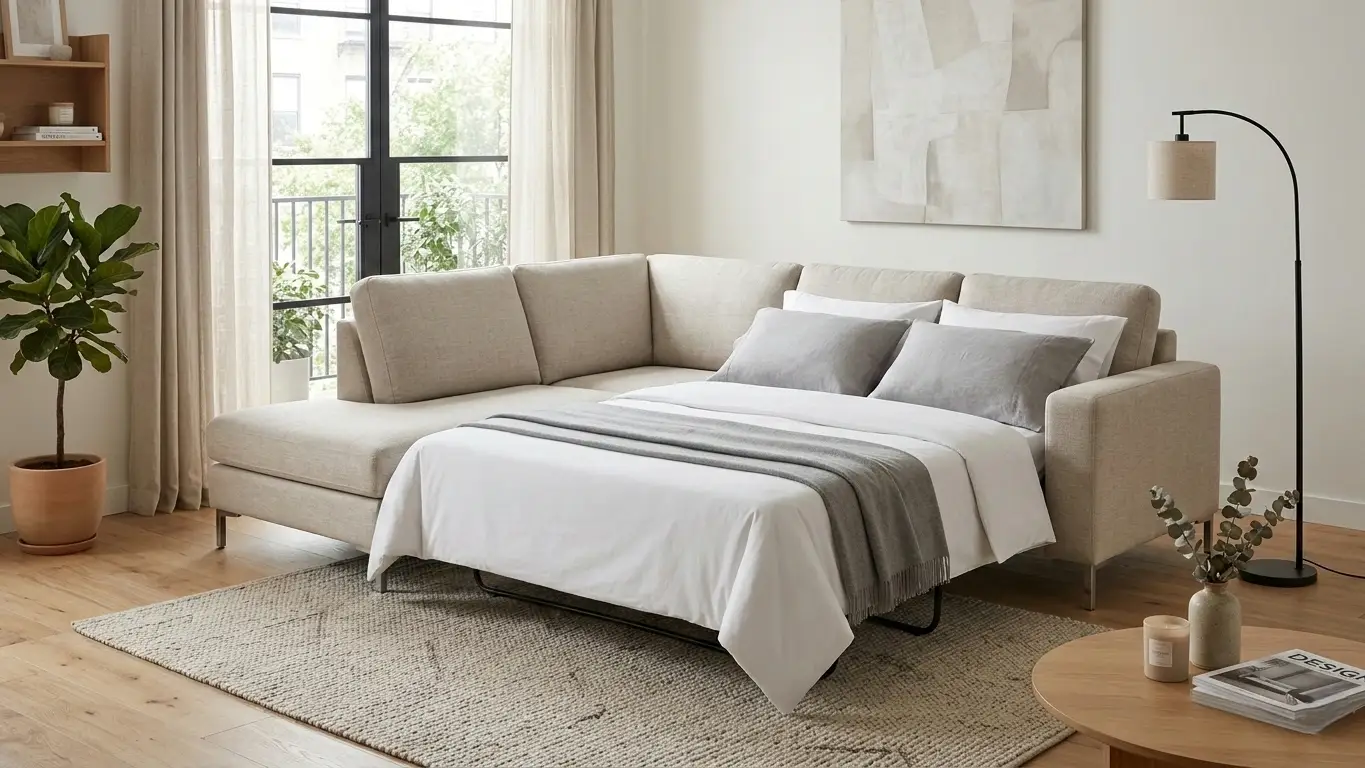 Can a Sectional Sleeper Sofa Work in a Studio Apartment?