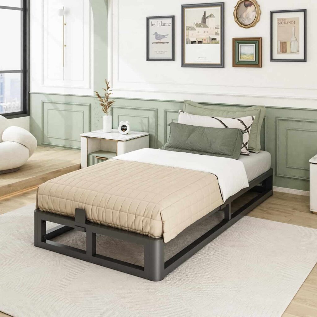 Firpeesy 6 Inch Twin Bed Frame low profile metal platform from Amazon listing